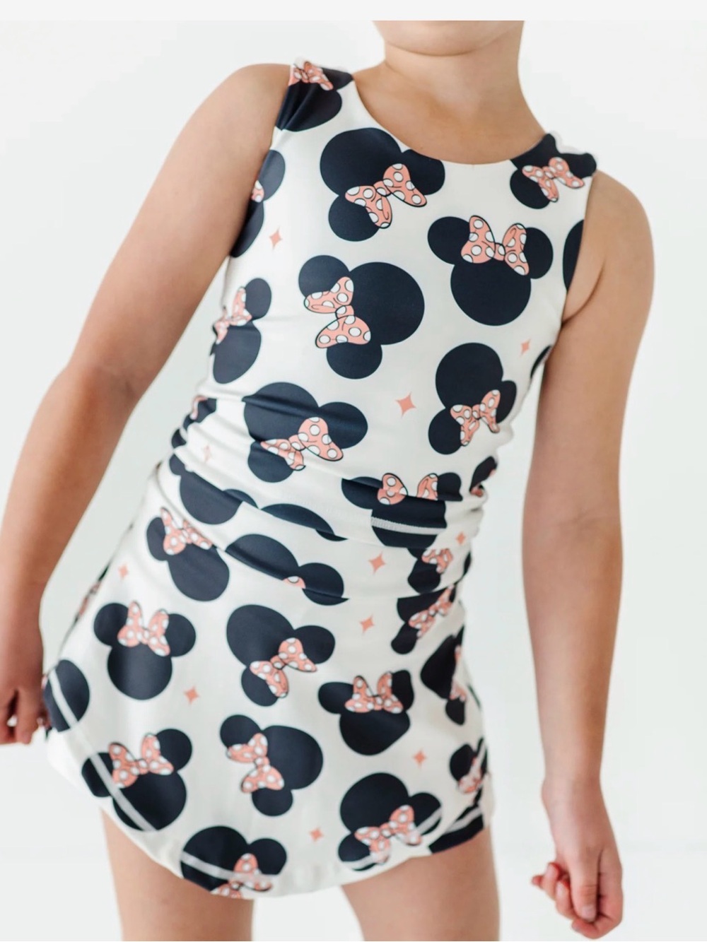 Made by Molly Minnie Mouse Polka Bow Skater 2 Piece Set - 3T